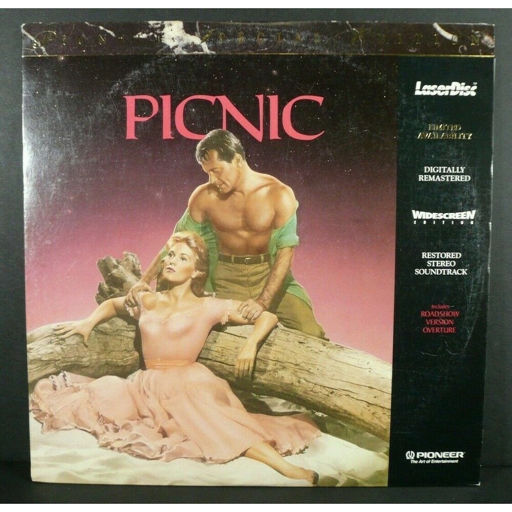 Picnic - Kim Novak, William Holden 1956 - Laser Disc